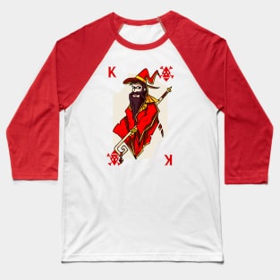 Easy Halloween Playing Card Costume: King of Diamonds Baseball T-Shirt